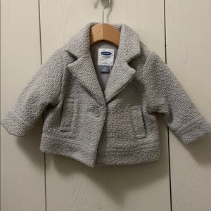 Old Navy Grey Baby Coat